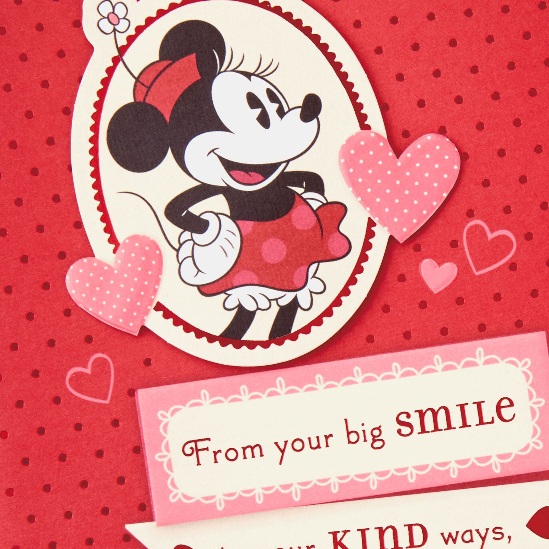 Disney Minnie Mouse Valentines Day Card For Mom From Us Greeting