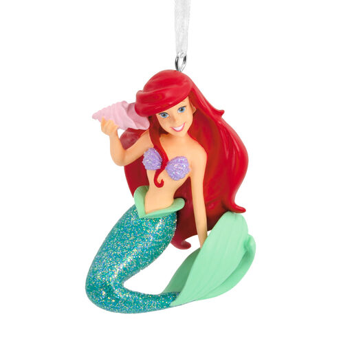 Disney The Little Mermaid Ariel With Seashell Hallmark Ornament, 