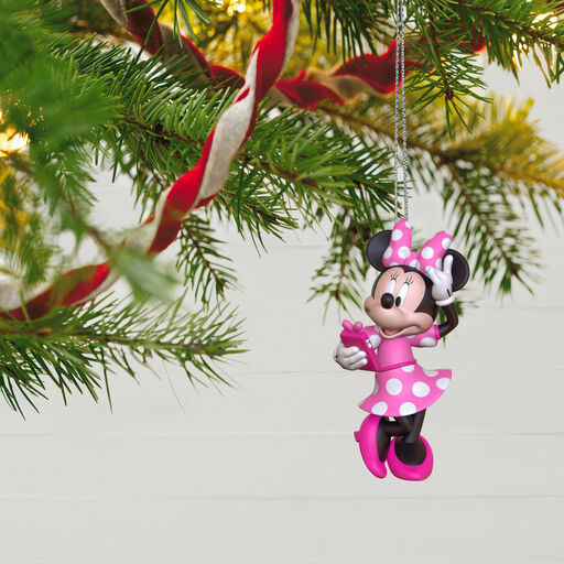 Disney Minnie Mouse Phoning a Friend Ornament, 