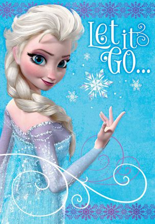 Frozen Elsa Let it Go Birthday Card - Greeting Cards - Hallmark