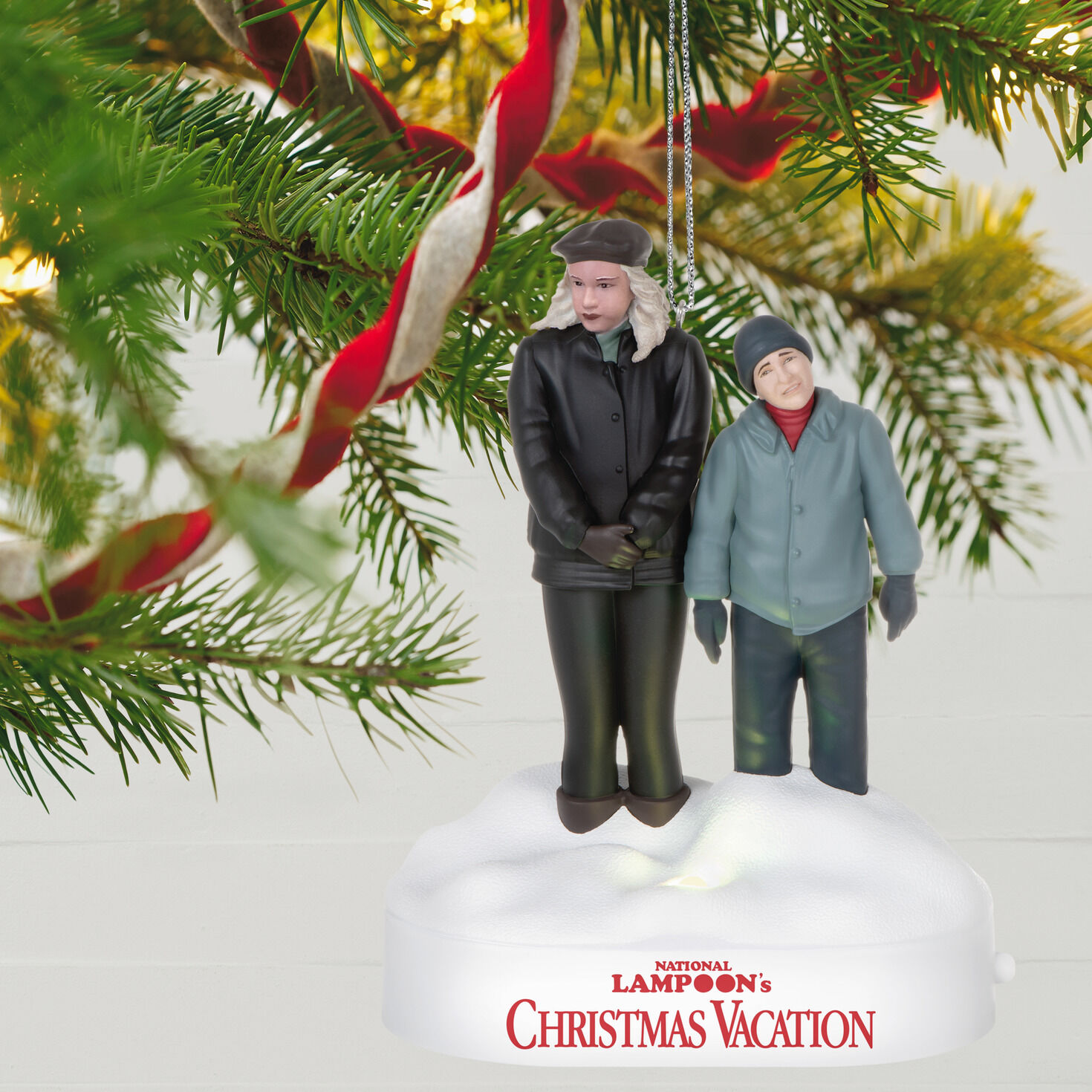 National Lampoon's Christmas Vacation™ Collection Audrey and Russ Griswold  Ornament With Light and Sound