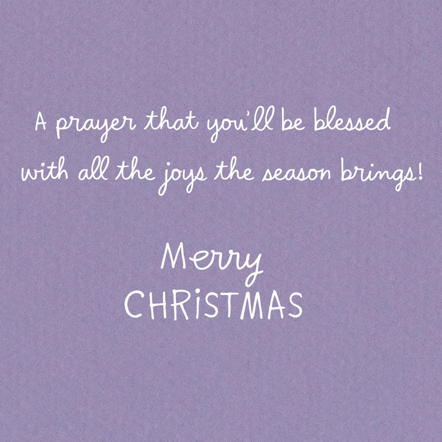 A Prayer on Angel Wings Christmas Card - Greeting Cards | Hallmark