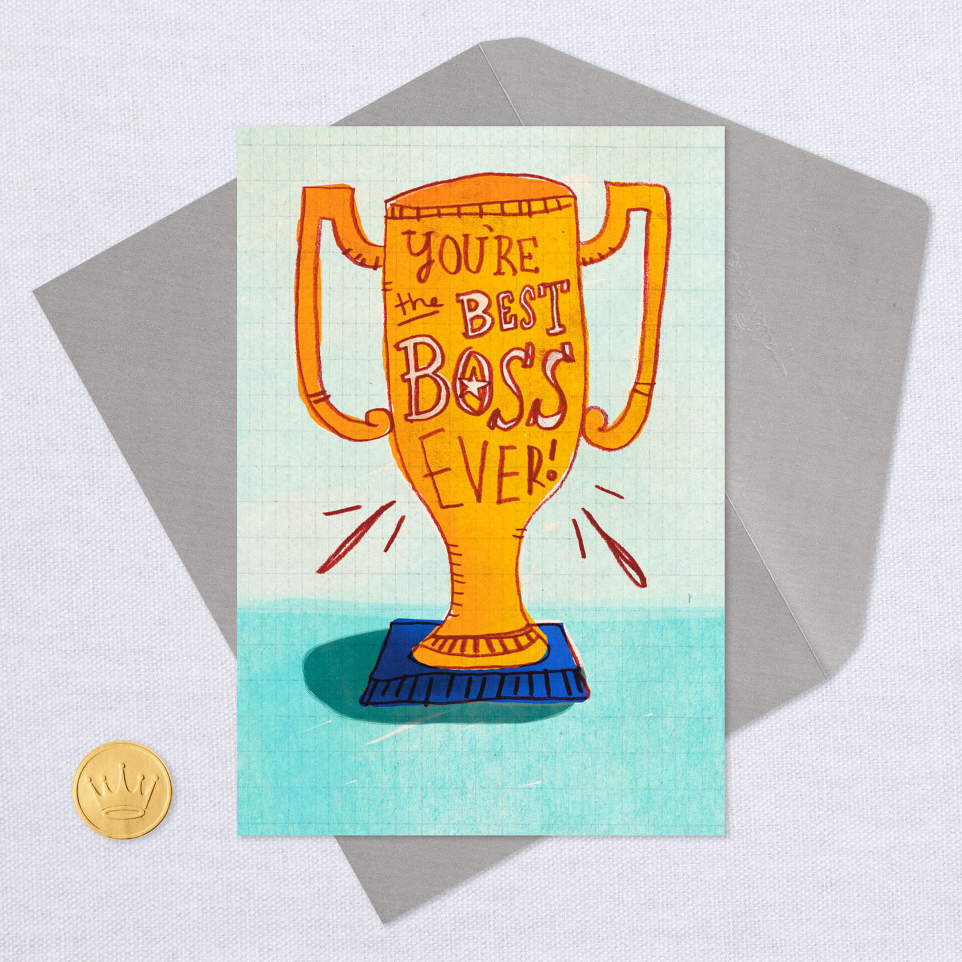 Best Boss Award Funny Boss S Day Card Greeting Cards Hallmark
