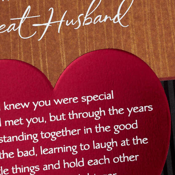 Blessed With a Great Husband Religious Valentine's Day Card - Greeting  Cards
