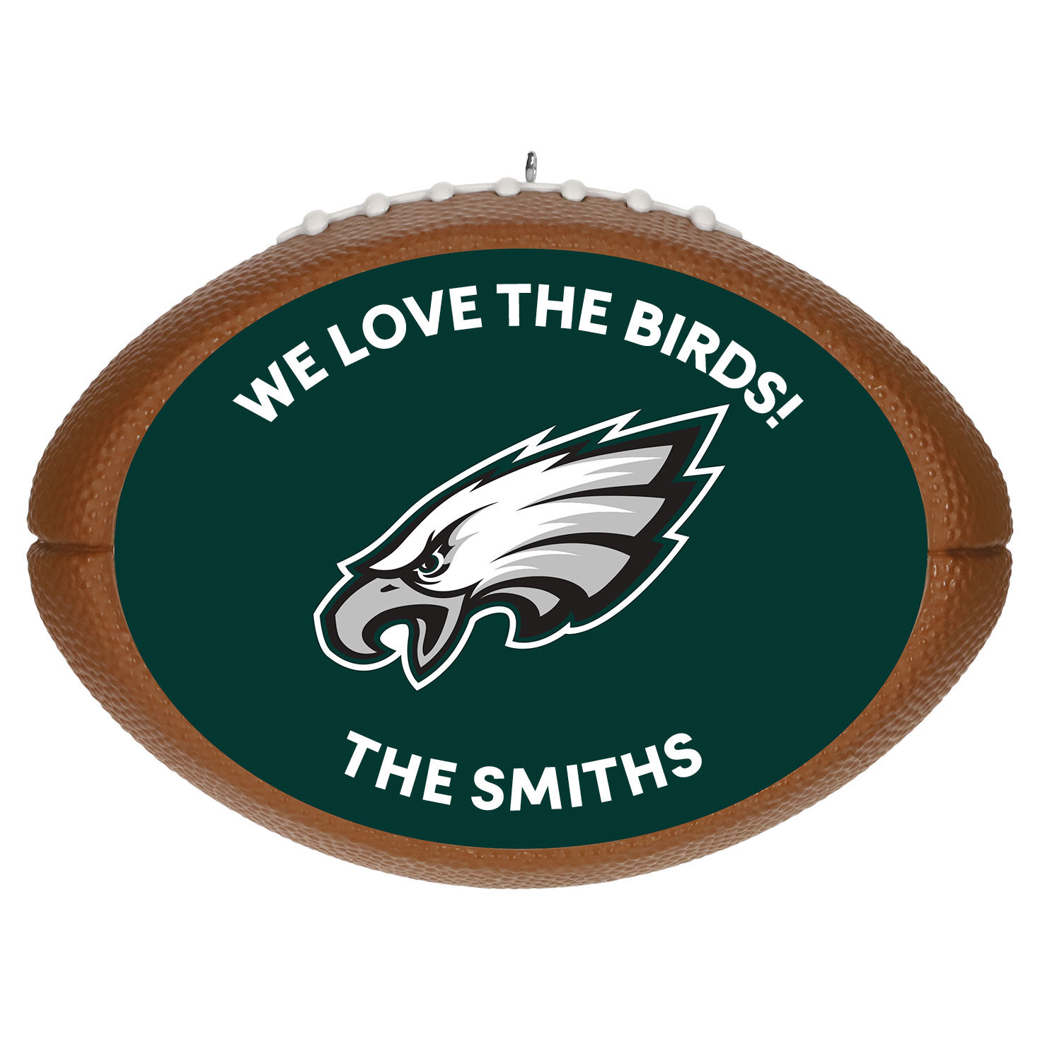 Philadelphia Eagles 2023 Super Bowl Lvii Ornament Custom Name
