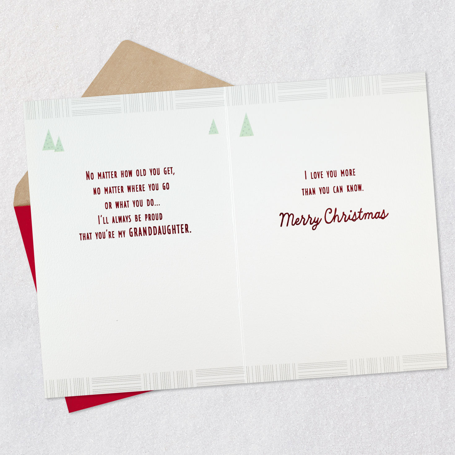 So Loved, So Proud Christmas Card for Granddaughter for only USD 5.99 | Hallmark