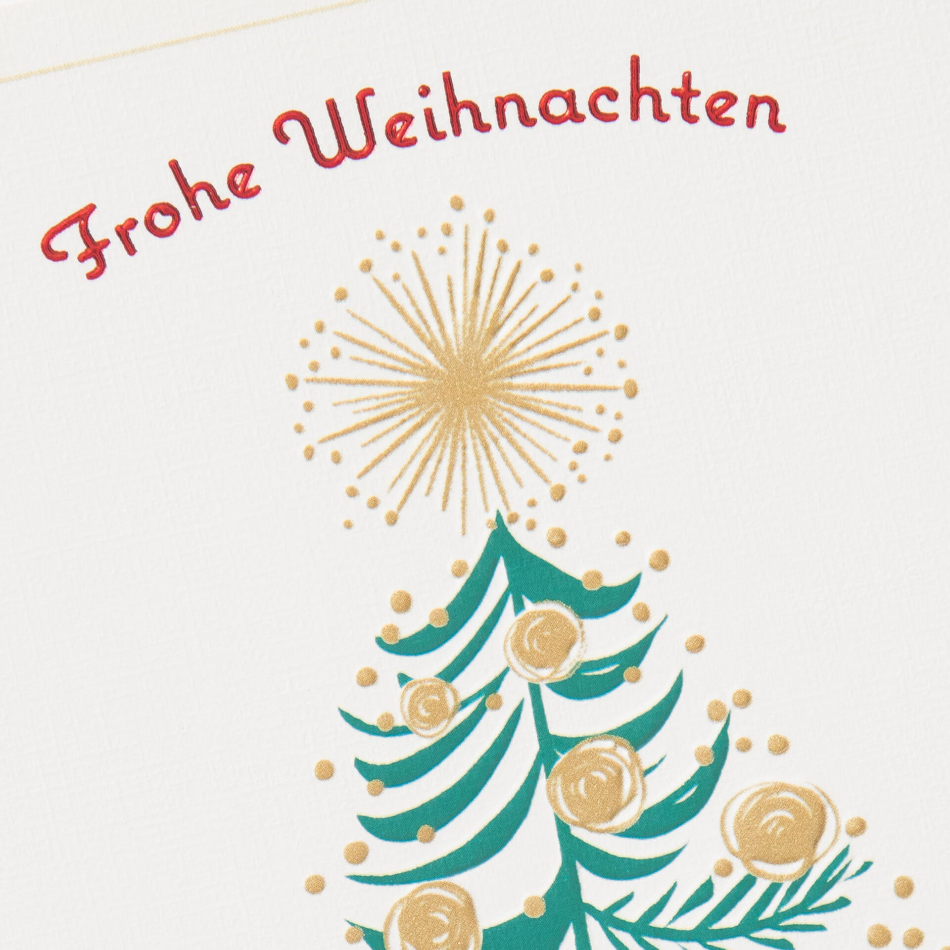 Merry Christmas German Language Christmas Card Greeting Cards Hallmark