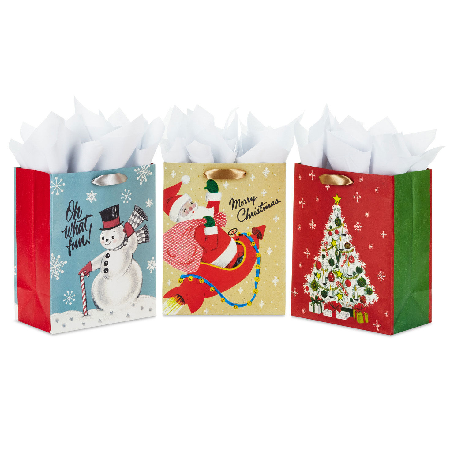 Funny Christmas Gift Bags - Set of 6: Christmas Gifts