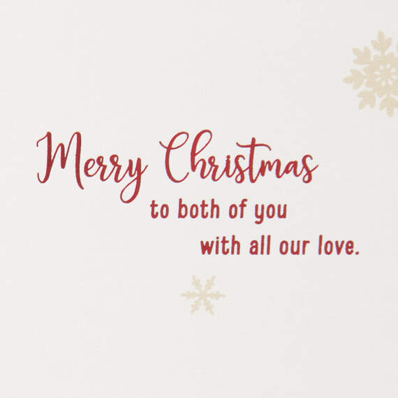 With Love Christmas Card for Daughter and Son-in-Law - Greeting Cards ...