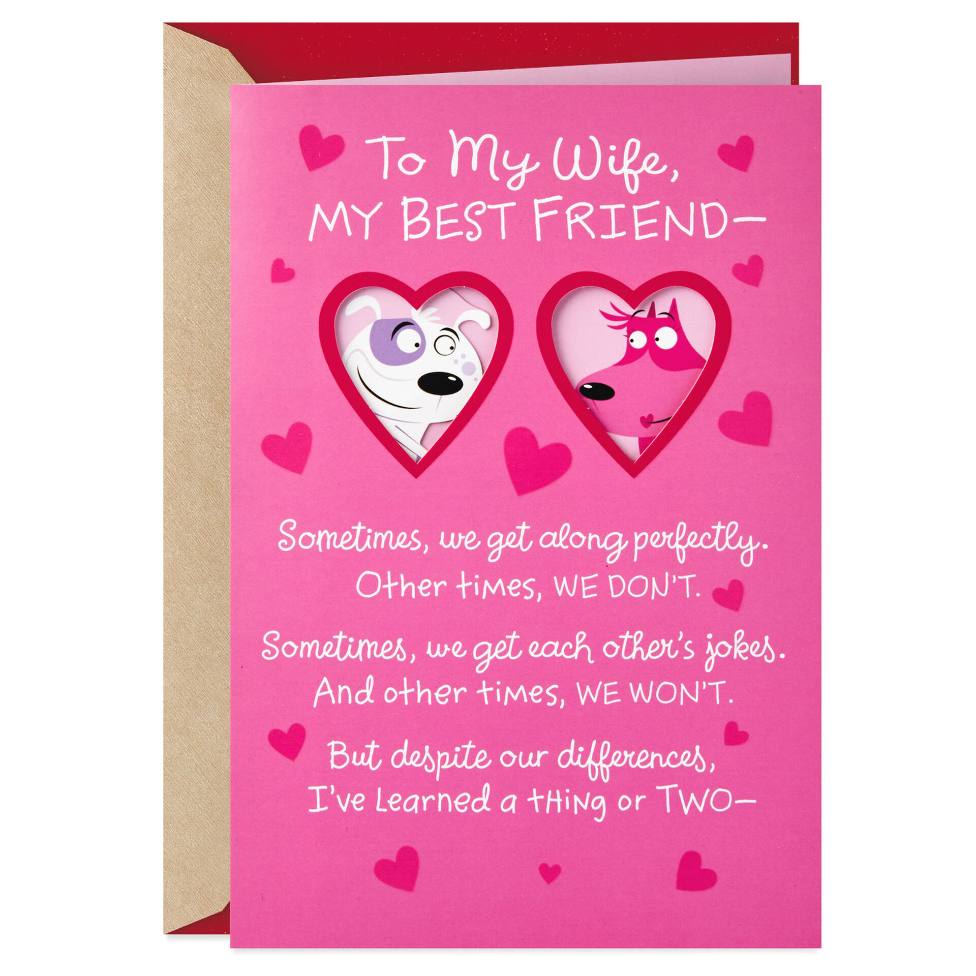 To My Wife My Best Friend Valentines Day Card Greeting Cards Hallmark