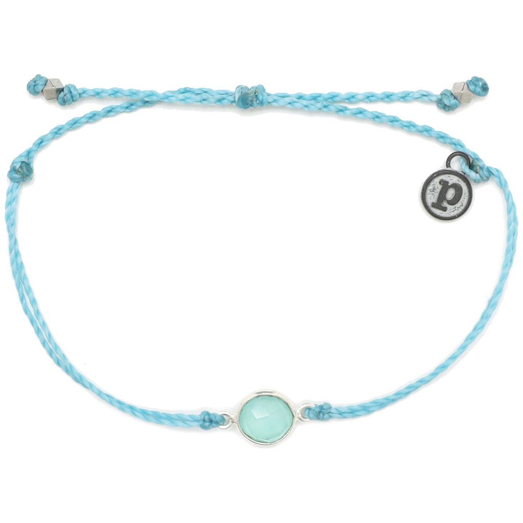 Pura Vida Blue Aqua Stone Bracelet - Jewelry - Hallmark