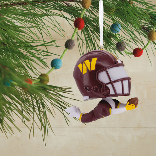 WASHINGTON COMMANDERS Mini Football Helmet - the perfect CHRISTMAS TREE  TOPPER!