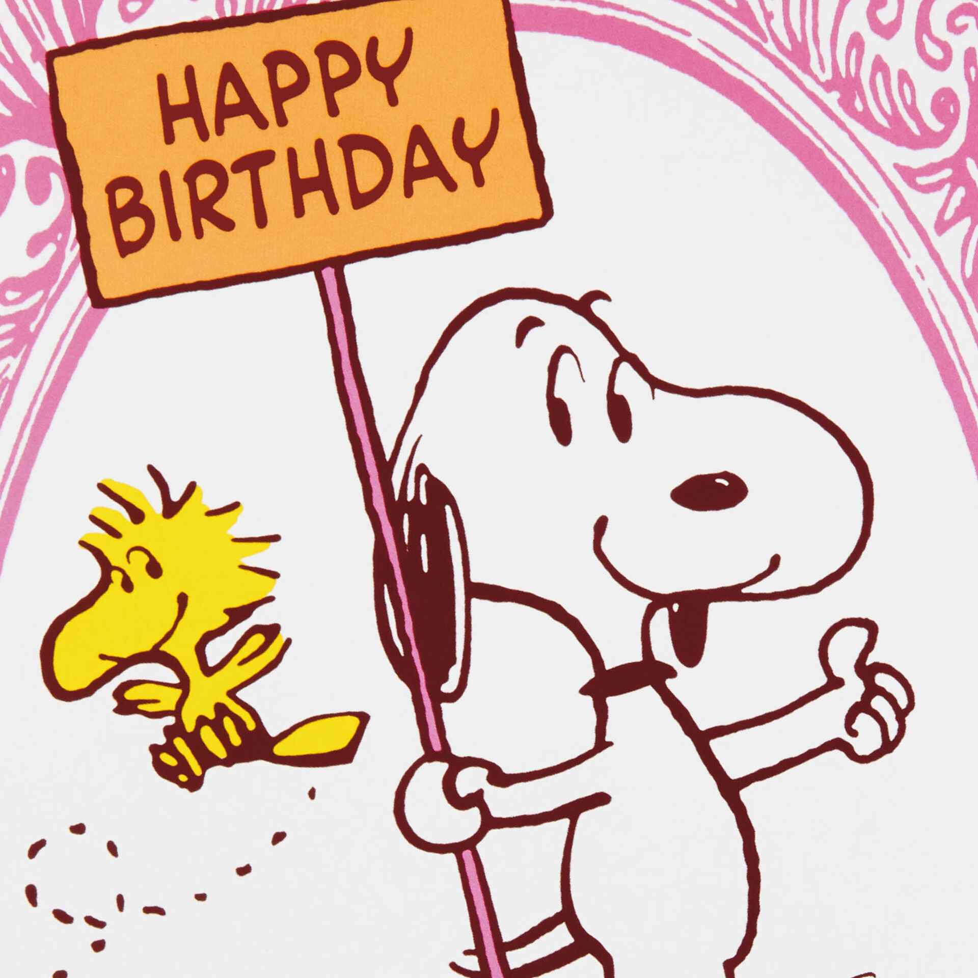 Peanuts® Snoopy and Woodstock Sweet Daughter Funny Birthday Card ...