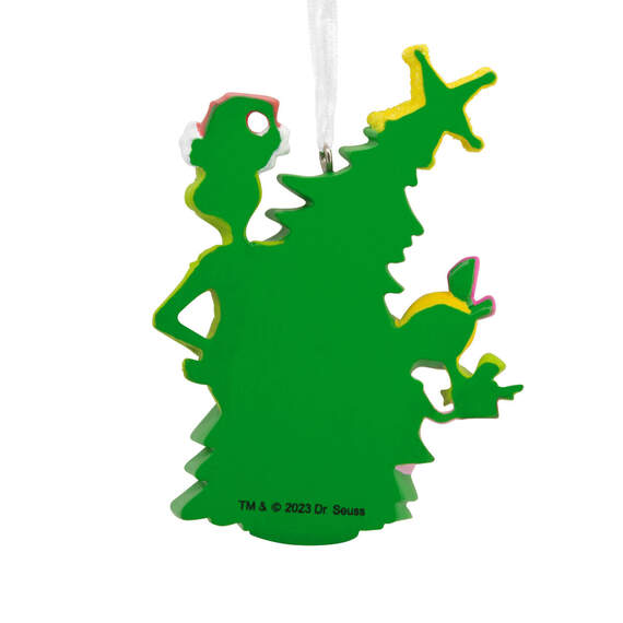 Dr. Seuss's How the Grinch Stole Christmas!™ Grinch With Cindy-Lou Who Hallmark Ornament, , large image number 5