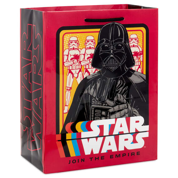 9.6" Star Wars™ Darth Vader™ and Stormtroopers™ Medium Gift Bag