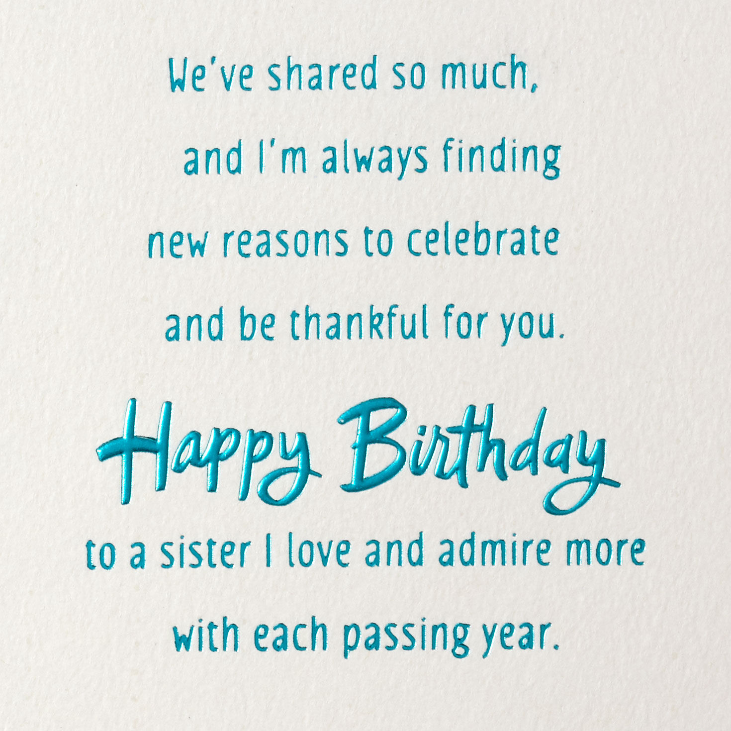 I Love Celebrating You Birthday Card for Sister for only USD 5.59 | Hallmark