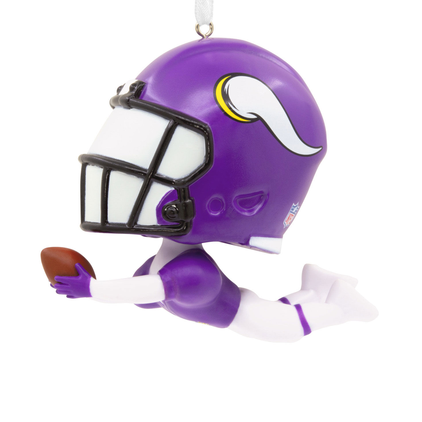 NFL Minnesota Vikings Personalized Photo Ornament - 2 Sided Matte