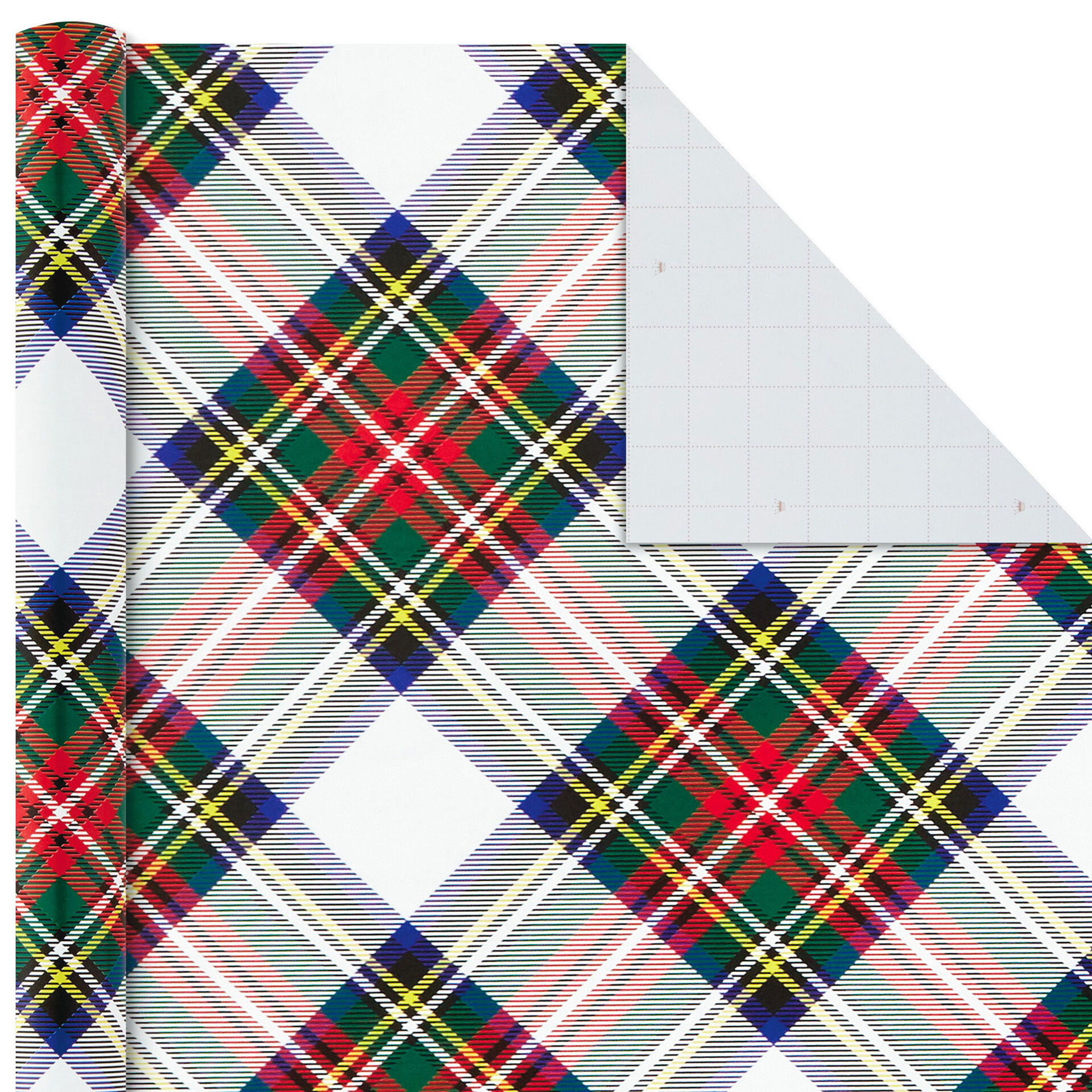 Classic Plaids 4Pack Wrapping Paper Assortment, 120 sq. ft. Wrapping