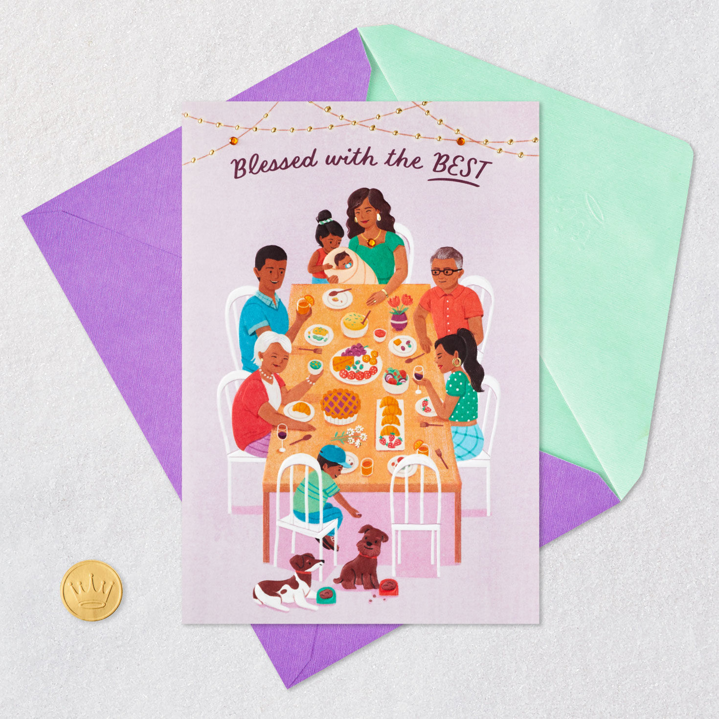 Blessed With the Best Mother's Day Card for Mom From All of Us for only USD 6.59 | Hallmark