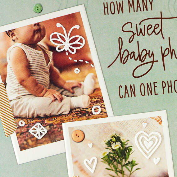 Your Little Picture of Happiness New Baby Card, , large image number 4