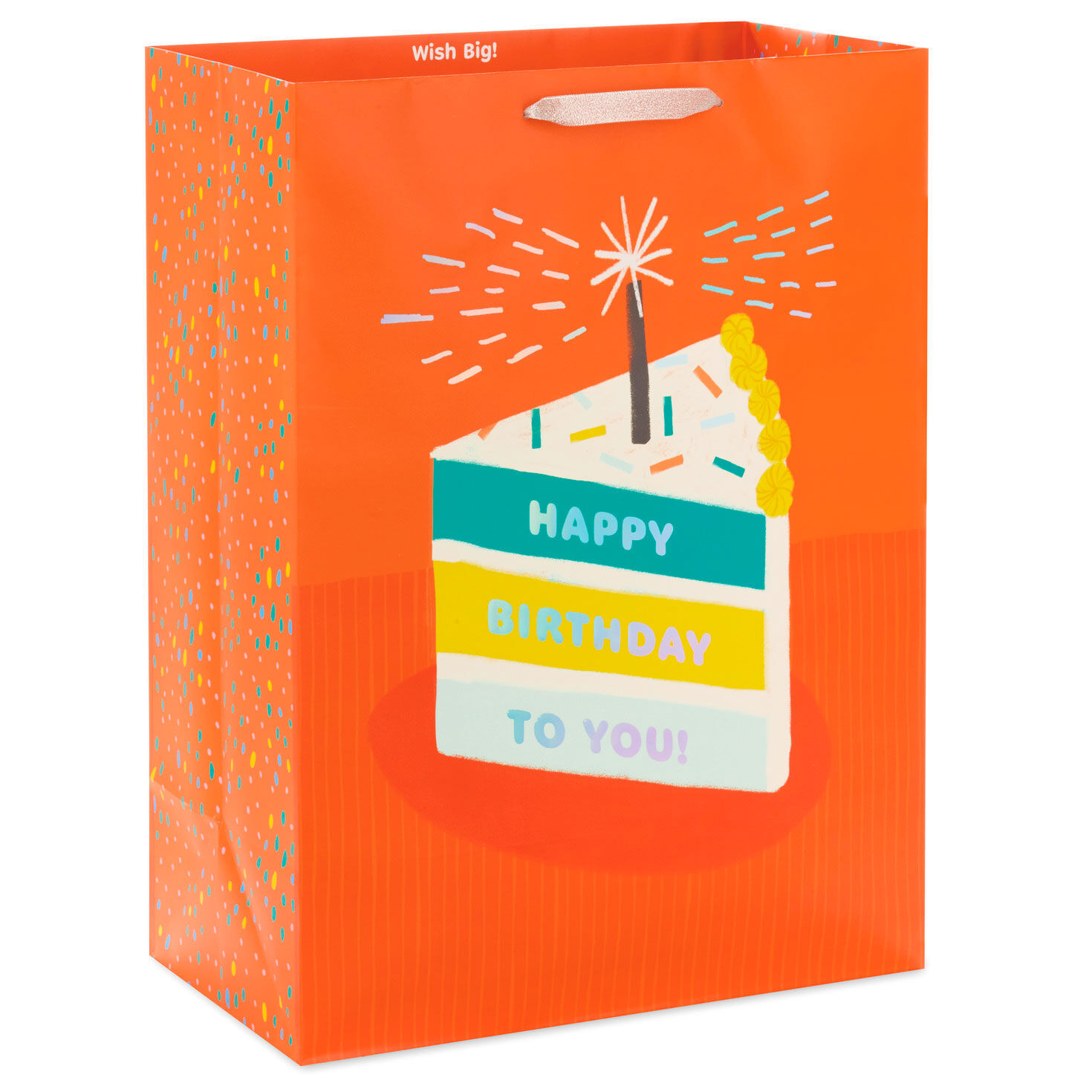 20" Slice of Birthday Cake Jumbo Gift Bag for only USD 6.49 | Hallmark