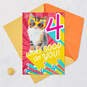 Girl, You Rule 4th Birthday Card With Wearable Sunglasses, , large image number 7