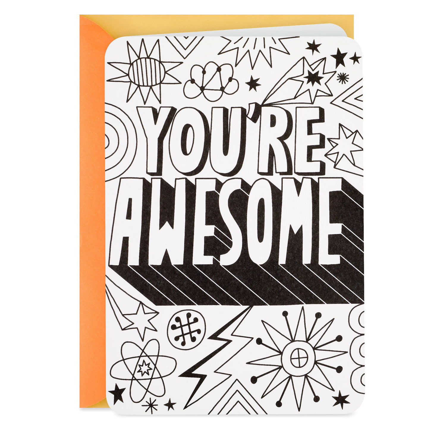 Crayola® You're Awesome Blank Coloring Card for only USD 2.99 | Hallmark