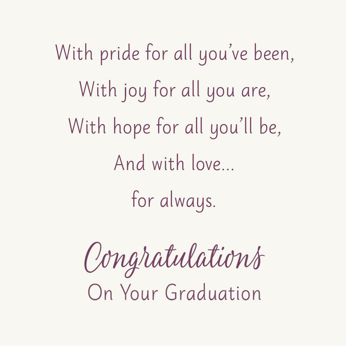 With Pride and Joy Graduation Card for Great-Granddaughter - Greeting ...