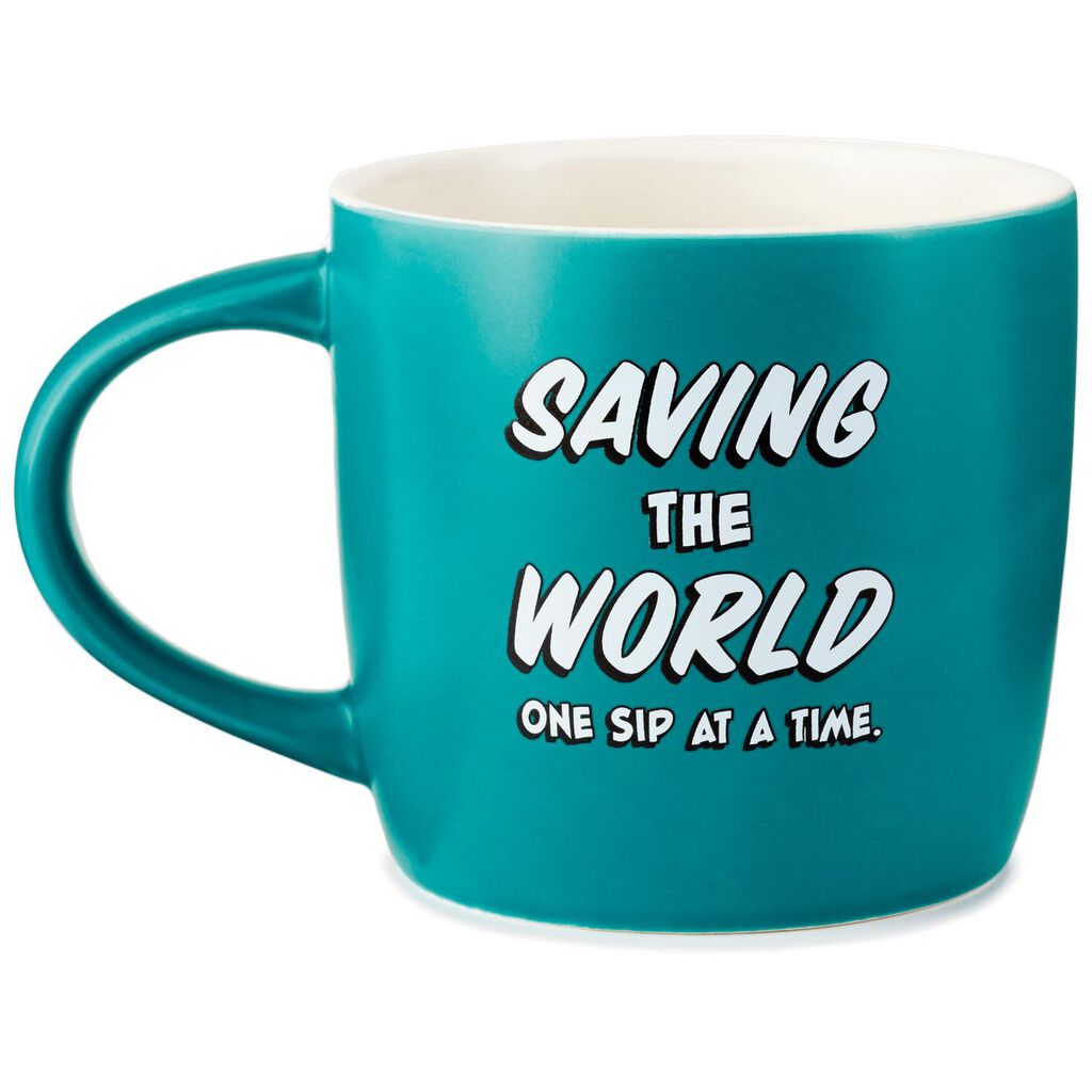 WONDER WOMAN™ Saving the World Mug, 16 oz. - Mugs & Teacups - Hallmark