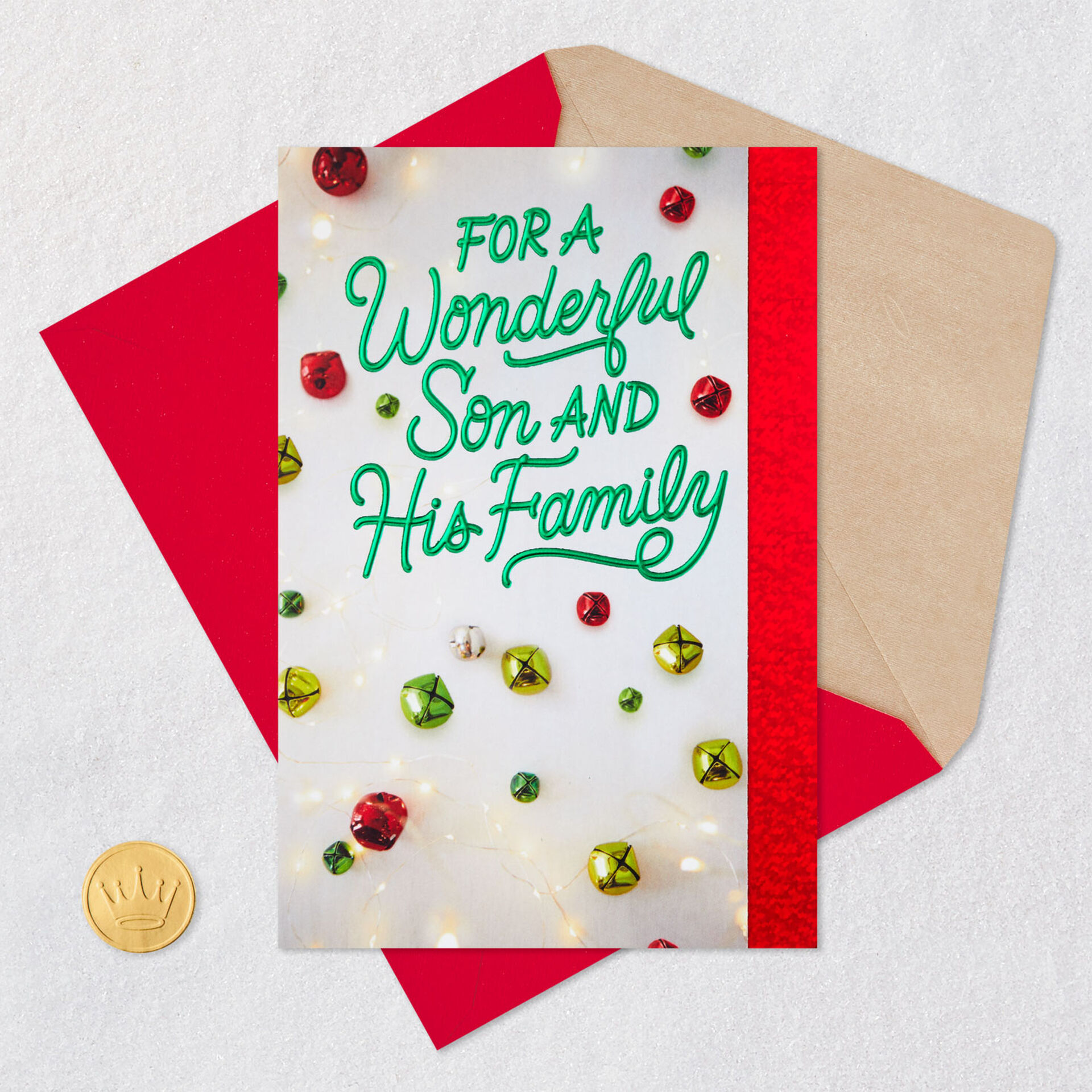 Love You All Christmas Card For Son And Family - Greeting Cards - Hallmark