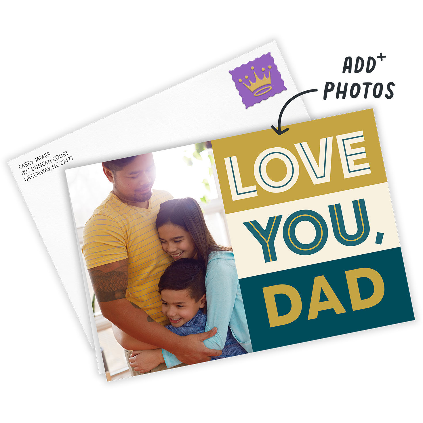 Personalized Love You Photo Card for only USD 4.99 | Hallmark