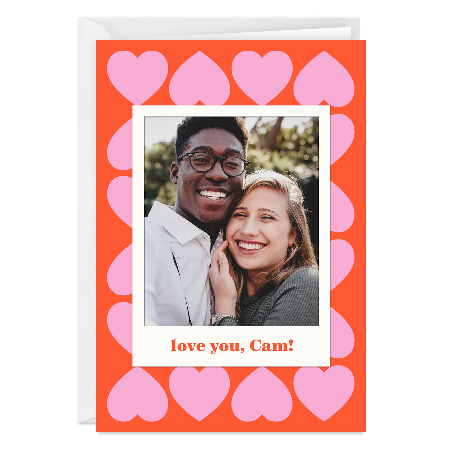 Personalized Multiple Hearts Love Photo Card for only USD 4.99 | Hallmark