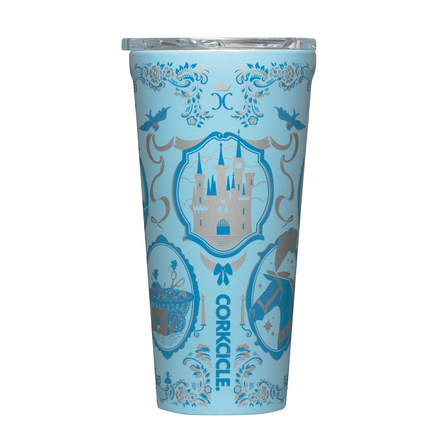 Disney Castles Corkcicle Stainless Tumbler Cup