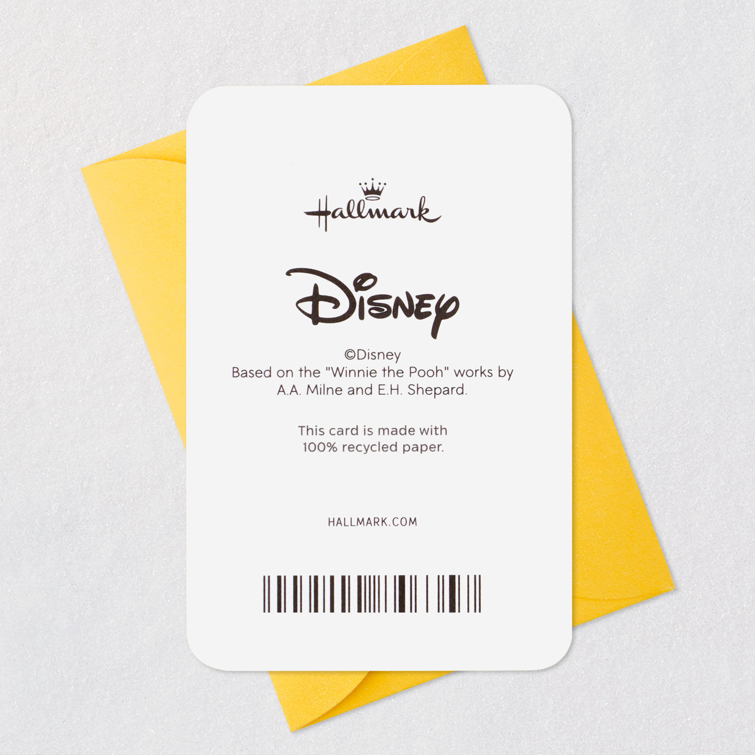 3.25" Mini Disney Winnie the Pooh Thinking of You Card for only USD 1.99 | Hallmark