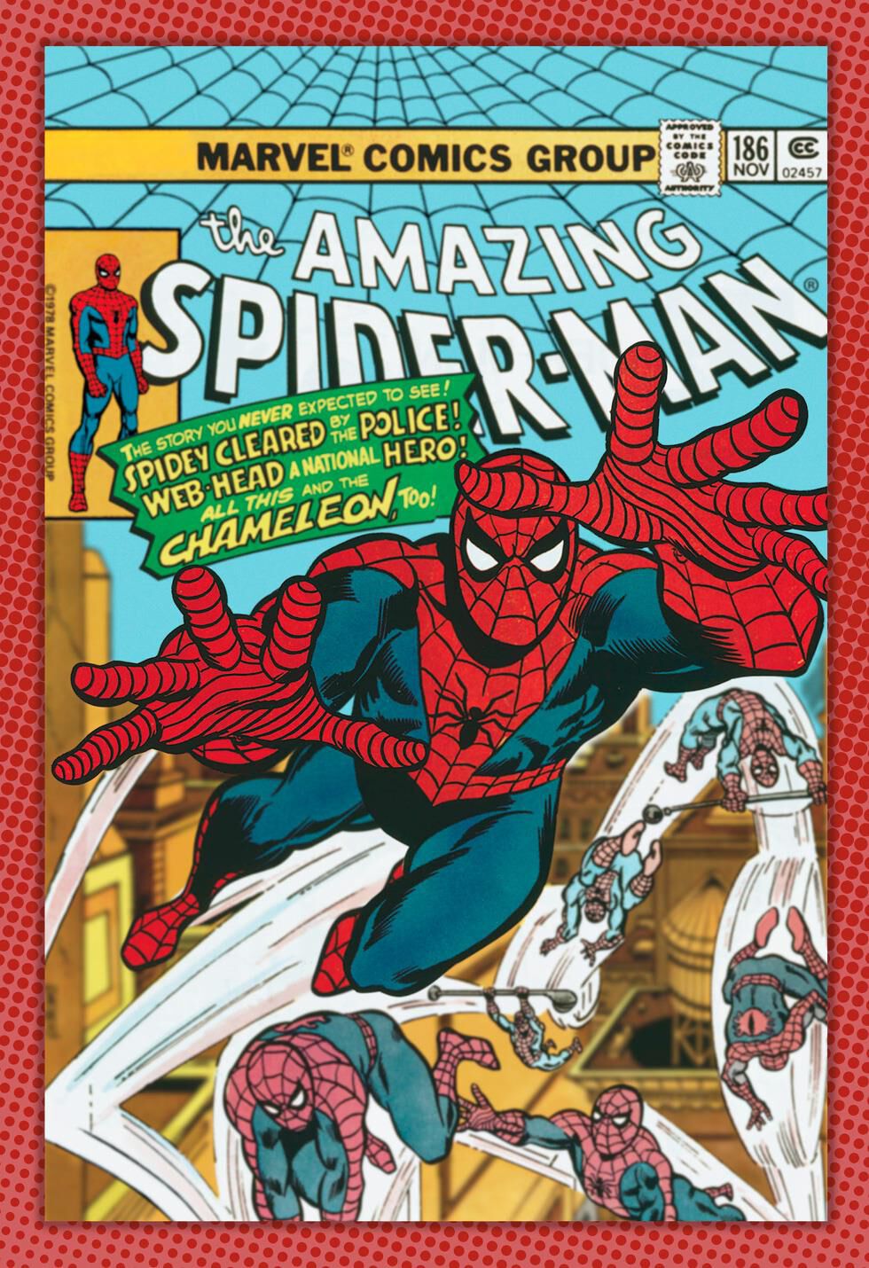 Marvel The Amazing Spider-Man Comic Book Cover Father's Day Card ...