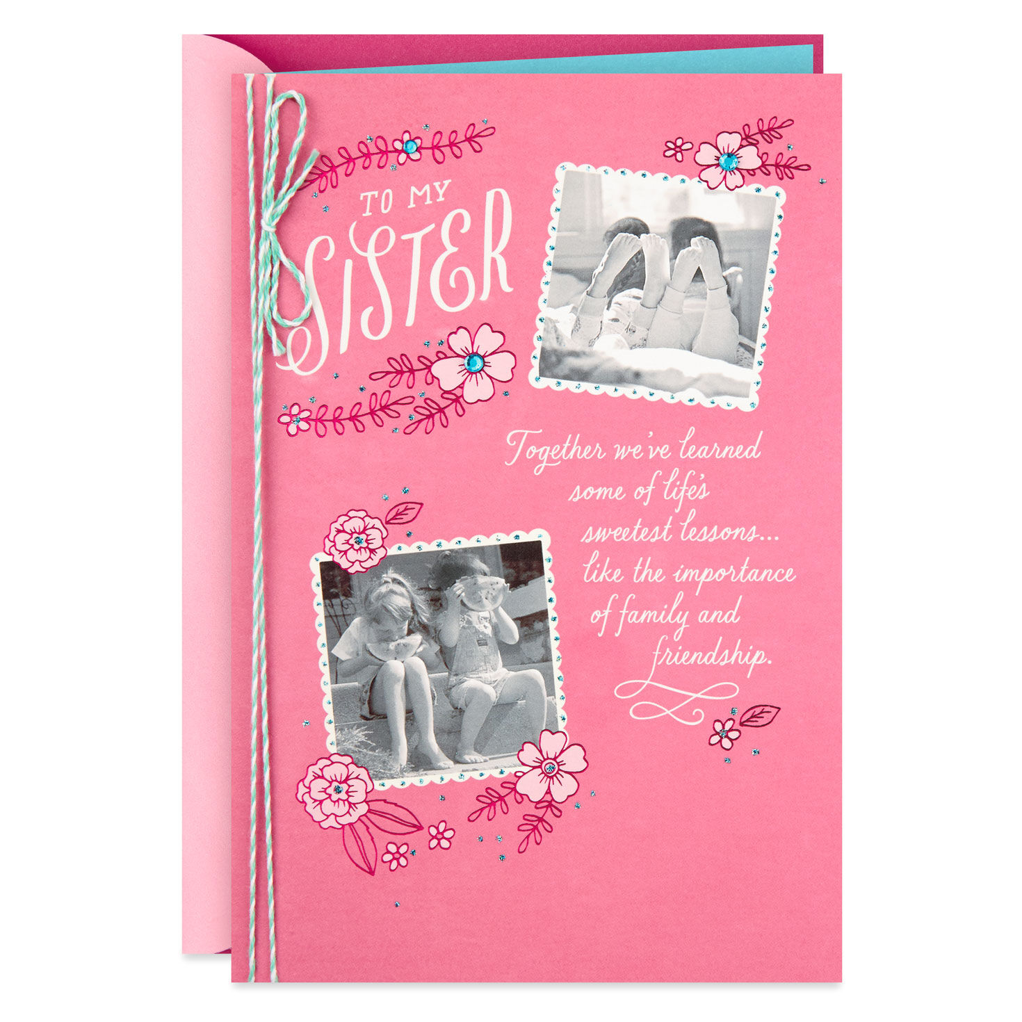 Lucky You Are My Sister Mother's Day Card for only USD 5.99 | Hallmark