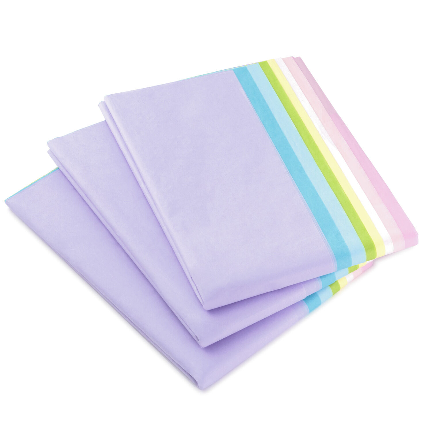 120 Sheets Pastel Tissue Paper for Gift Wrapping Bags, Bulk Set