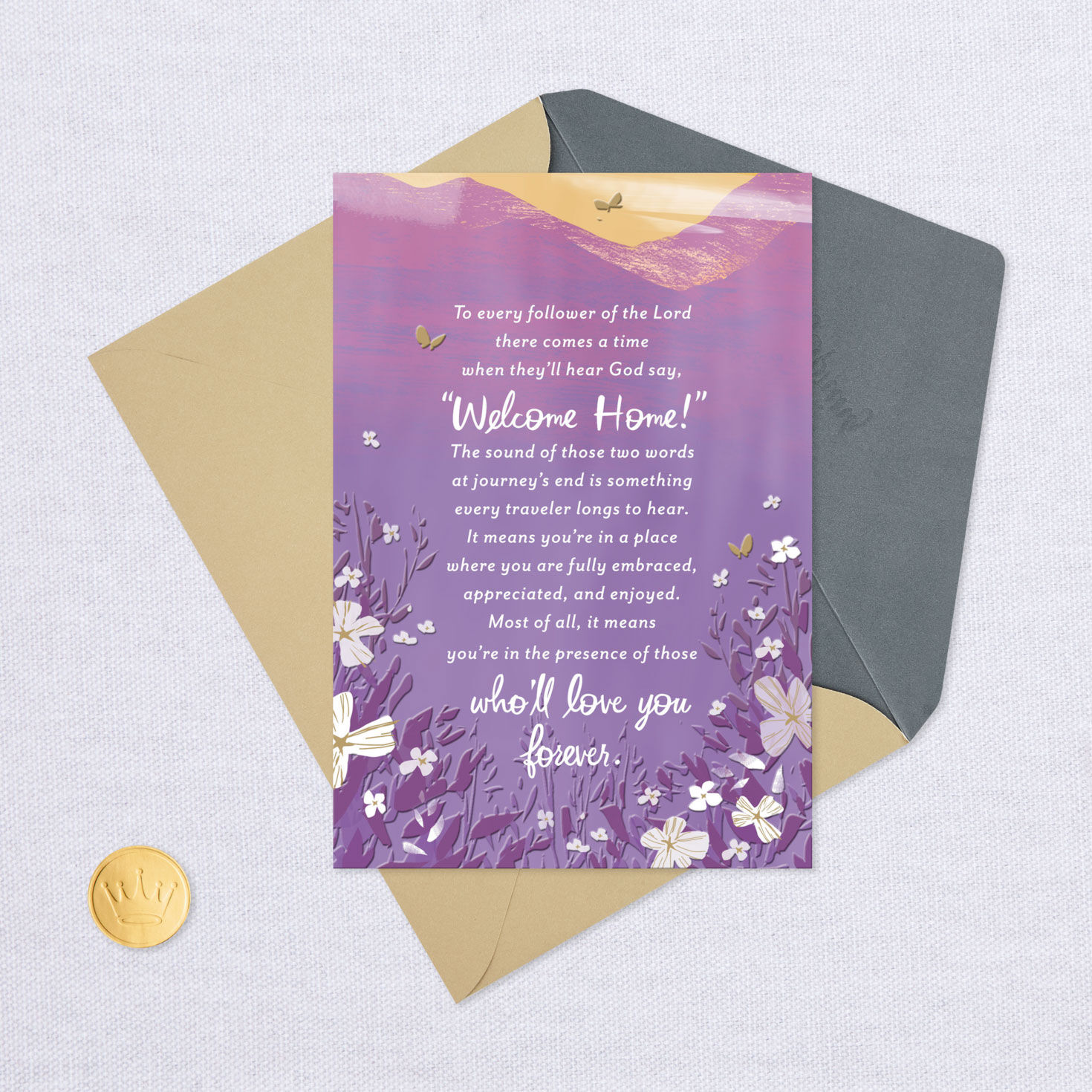 Welcome Home Religious Sympathy Card for only USD 2.99 | Hallmark