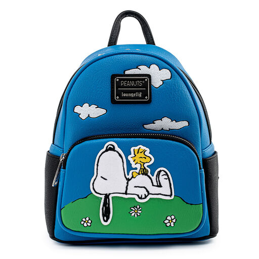 Loungefly Peanuts Snoopy and Woodstock Mini Backpack, 