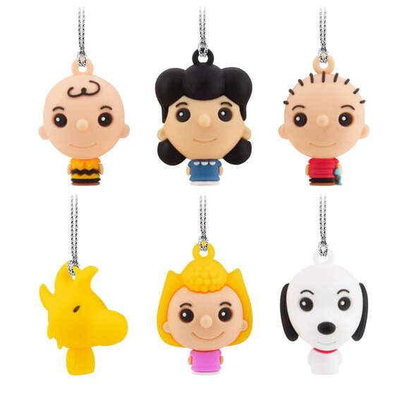 Mini Peanuts® Shatterproof Hallmark Ornaments, Set of 6