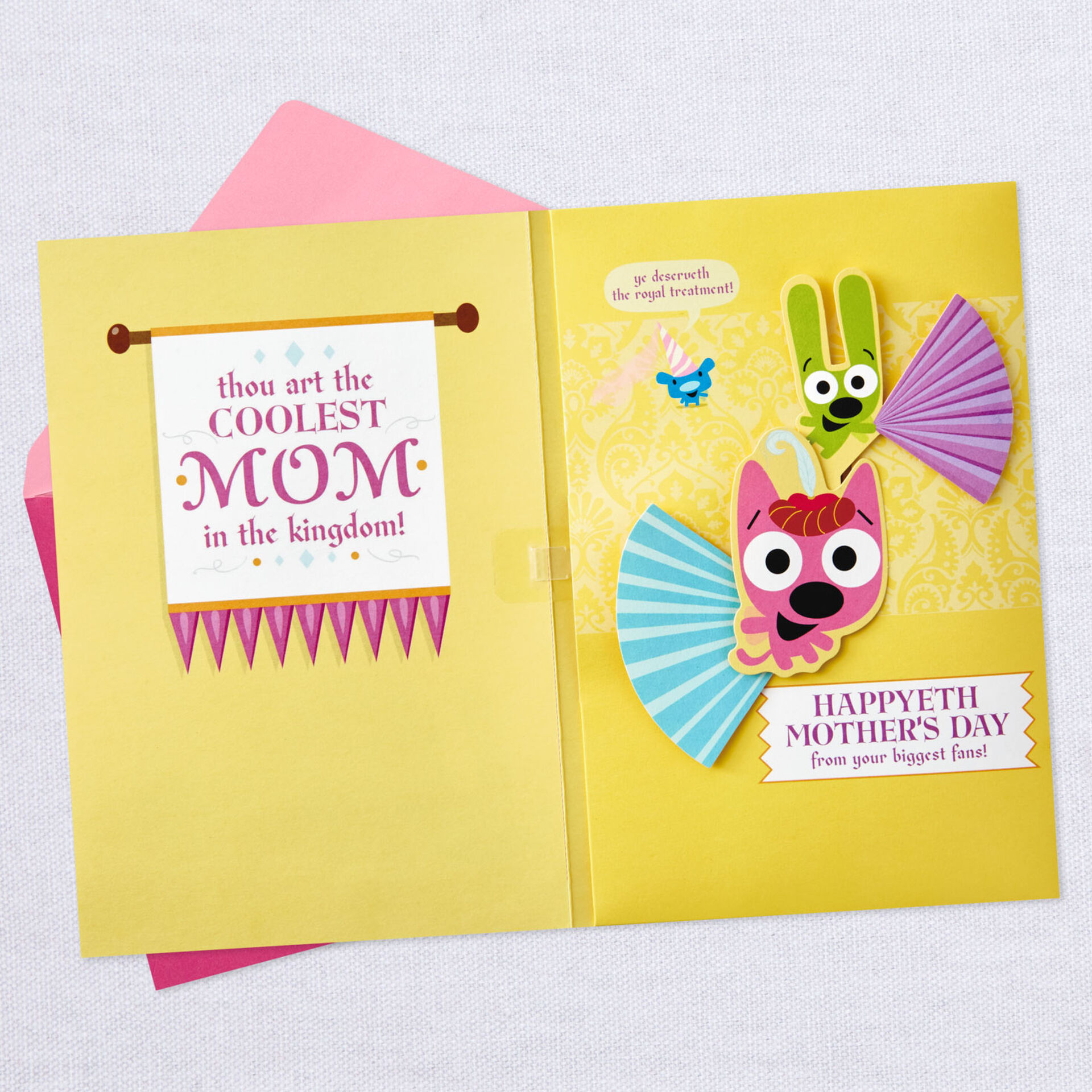 Hoopsandyoyo™ Mothers Day Sound Card With Motion Greeting Cards Hallmark 8260