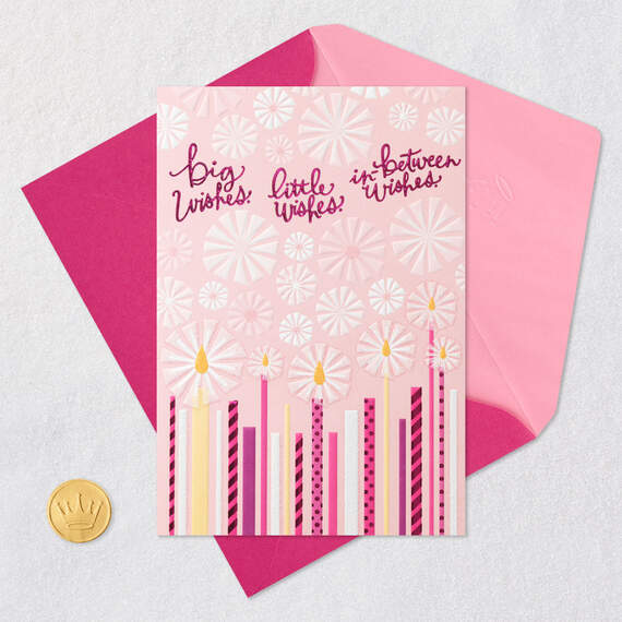 Big, Little and In-between Wishes Birthday Card, , large image number 5