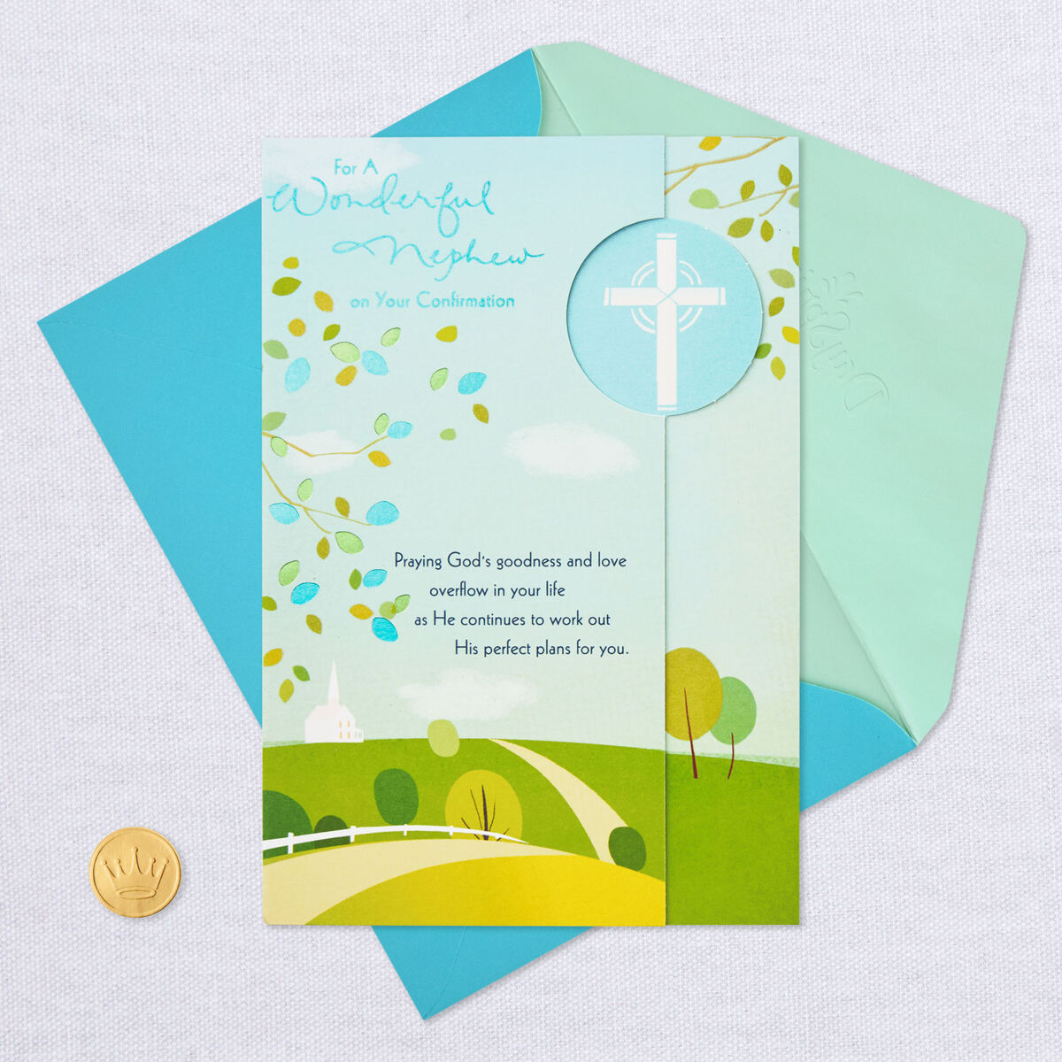 You Are a Blessing Nephew Confirmation Card - Greeting Cards - Hallmark