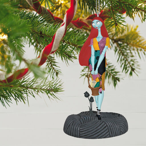 Disney Tim Burton's The Nightmare Before Christmas Collection Sally Ornament With Light and Sound, 