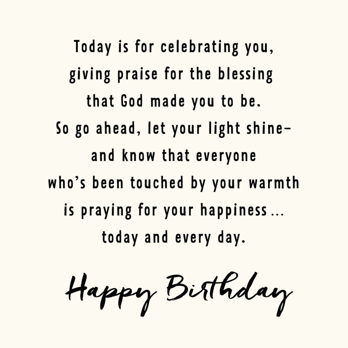 Celebrating You Religious Birthday Card - Greeting Cards - Hallmark