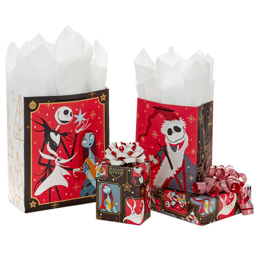 Disney Tim Burton's The Nightmare Before Christmas Gift Wrap Collection, 