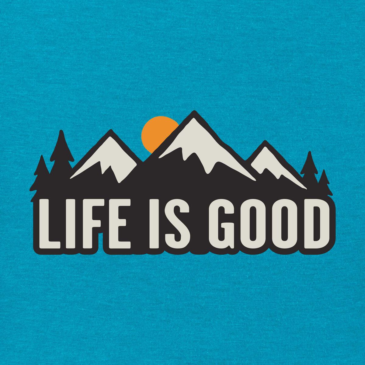 Life is Good Men's Mountain Life TShirt Clothing Hallmark