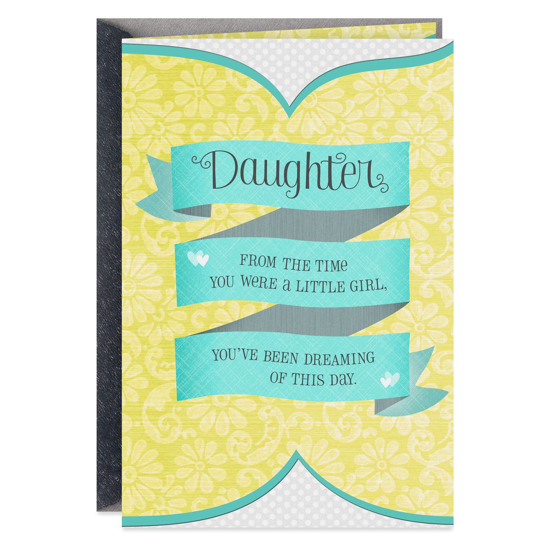 Blessings And Love Wedding Card For Daughter Greeting Cards Hallmark