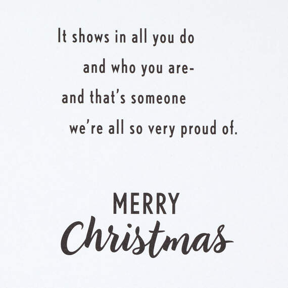 You Know What Matters Christmas Card For Grandson - Greeting Cards 