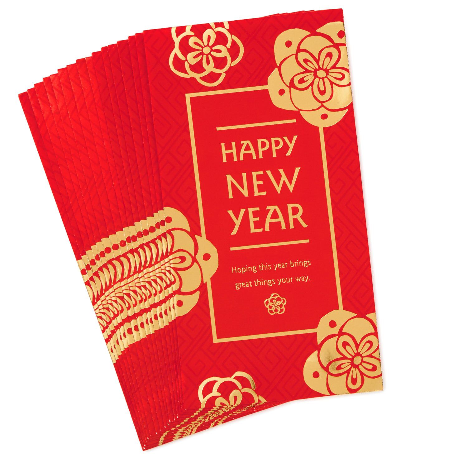  Red Envelopes Chinese 3.5 x 4.6 36 Pcs, 6 Designs
